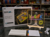 Virello LED message board large 8x8 inches with glow stand and markers
