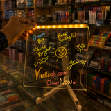 Magic LED Message Board for Kids – Glow Drawing & Writing Board