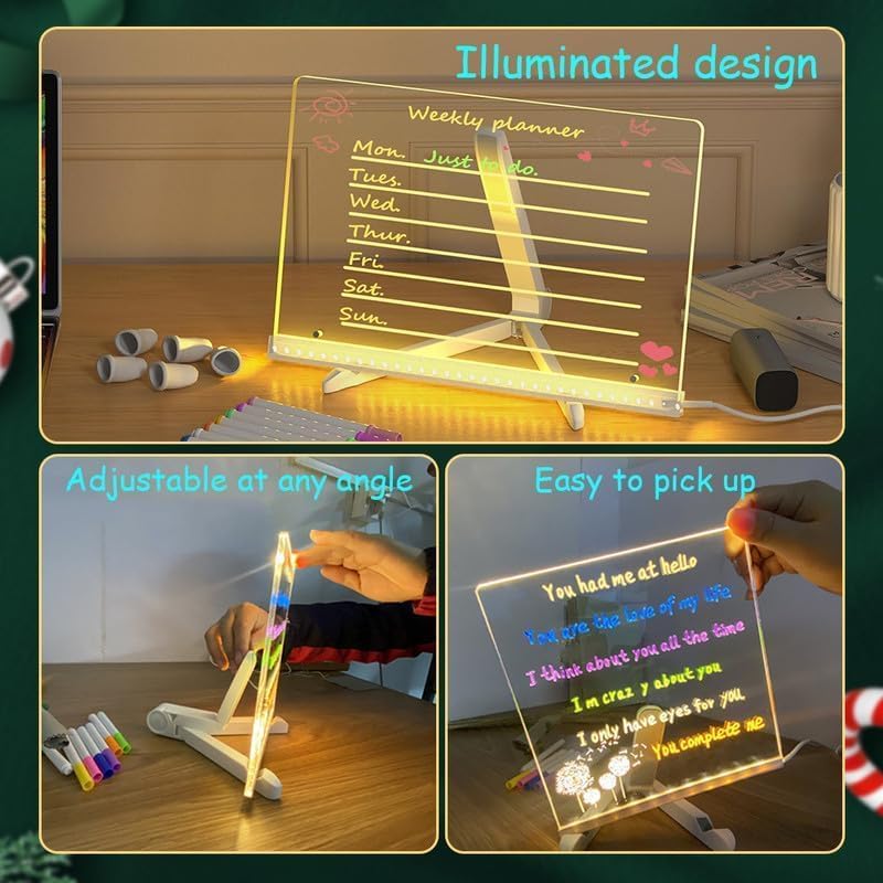 Magic LED Message Board – Light Up Notes, Drawings & Reminders