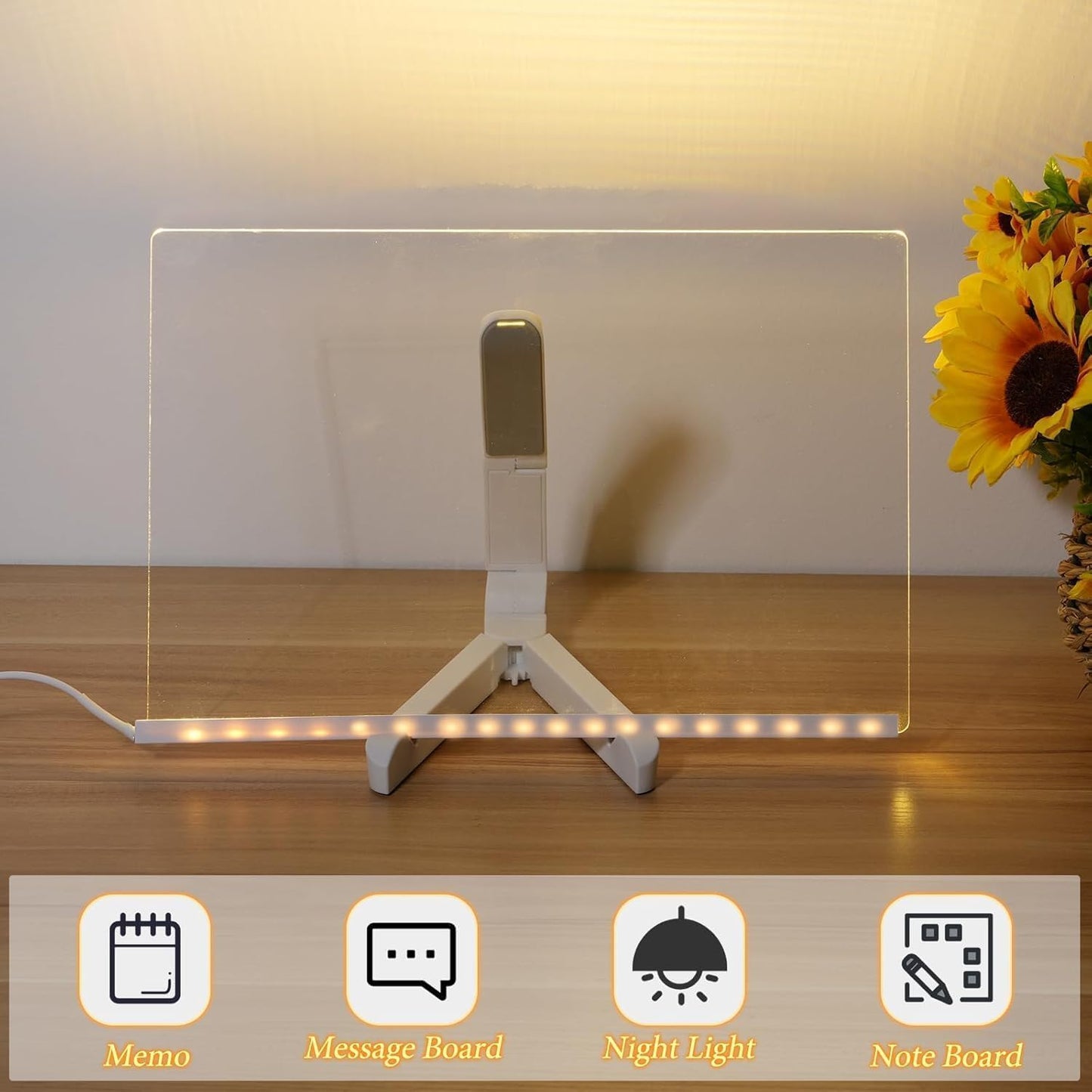 Magic LED Message Board – Light Up Notes, Drawings & Reminders