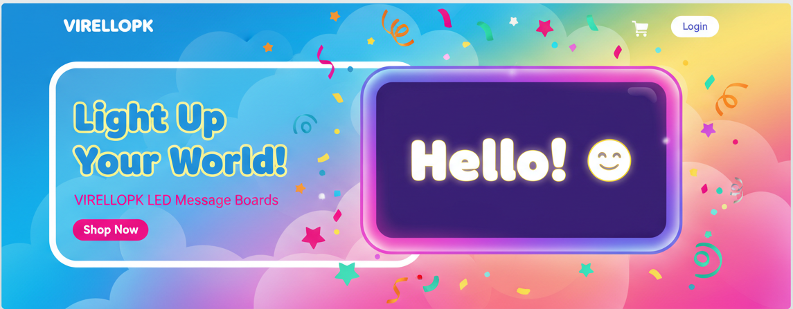 VIRELLOPK Fun Banner